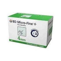 BD Micro-Fine 32Gx4mm 100p/bte