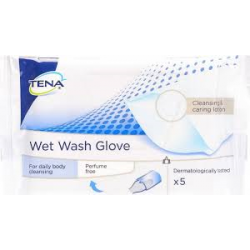 Tena Wet Wash Gloves parfum 8p