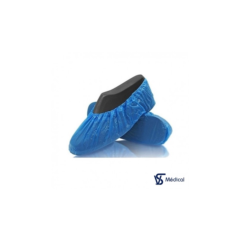 Couvre-chaussures bleu 100p